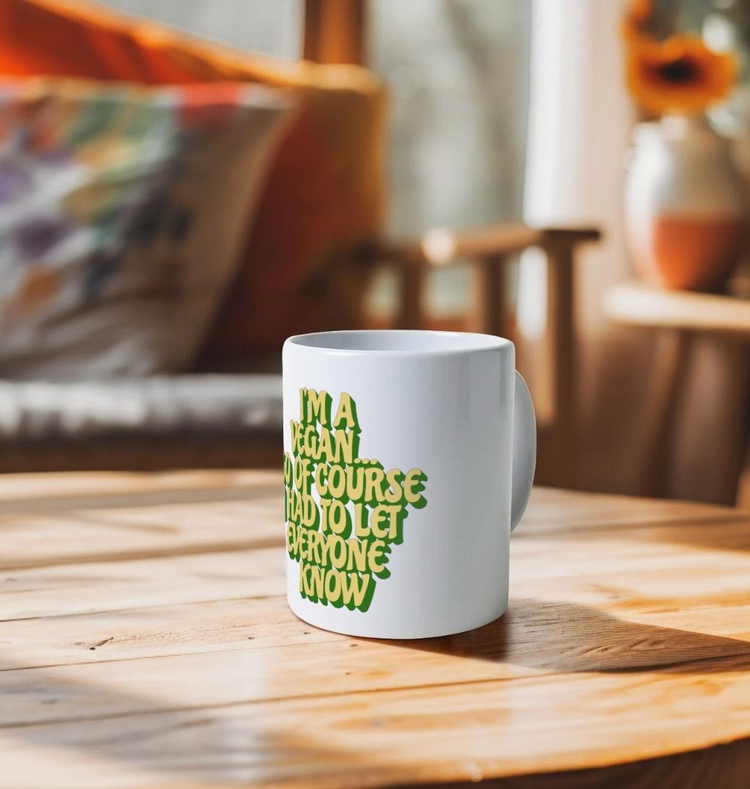 I'M A VEGAN MUG