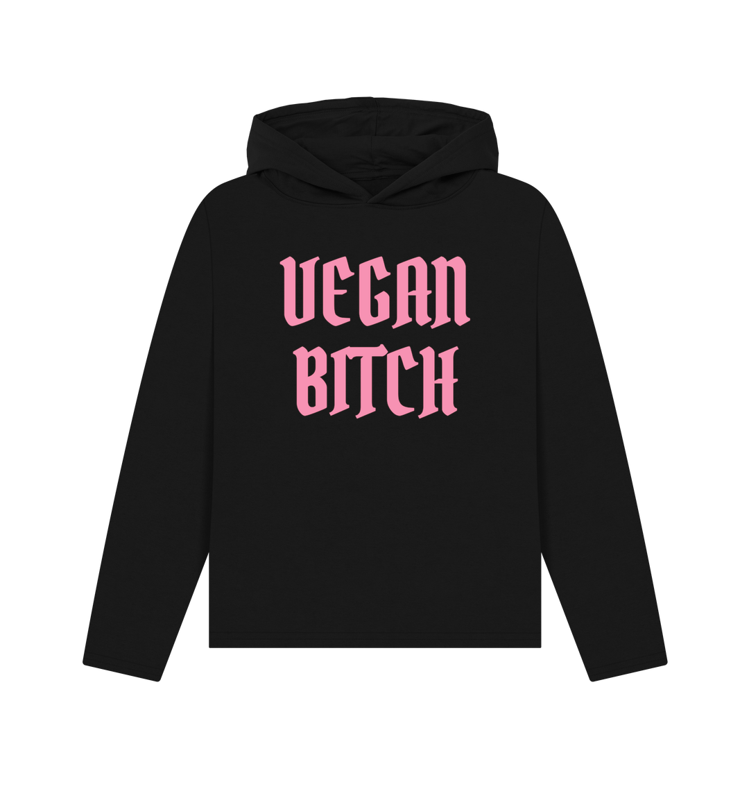Black Printed Hoody