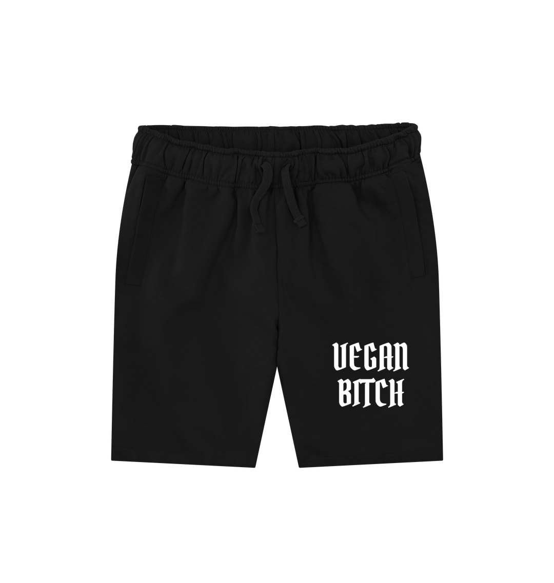 Black Printed Mens Shorts