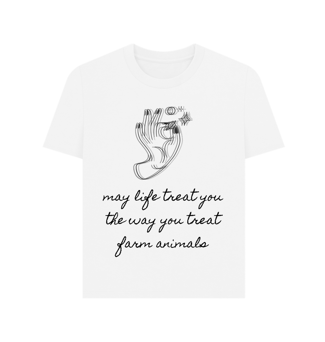White Printed T-shirt