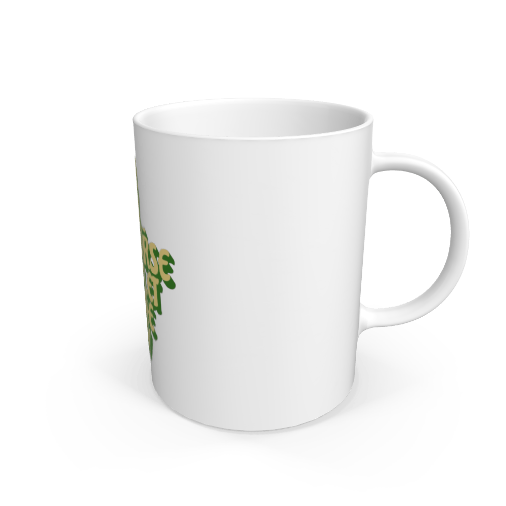 White I'M A VEGAN MUG