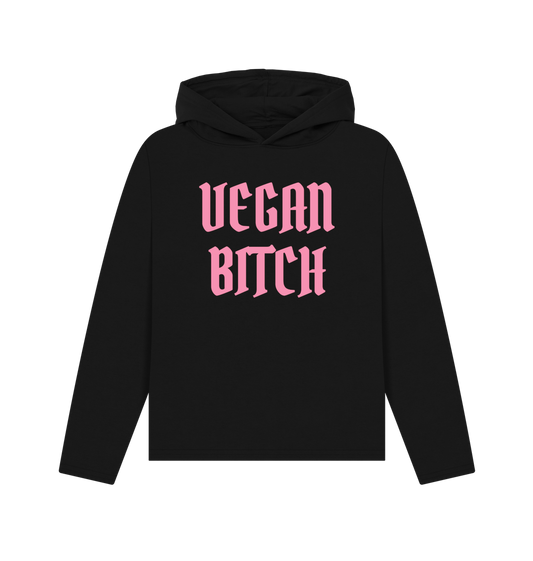 Black Printed Hoody