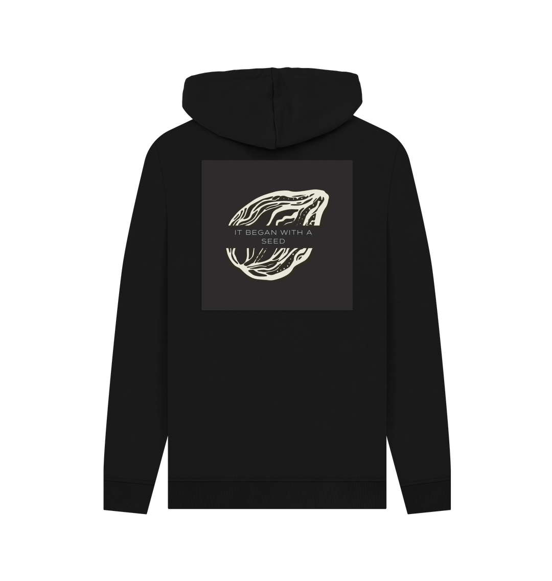 "AGE OF AQUARIUS" MEN'S HOODIE ORGANIC COTTON