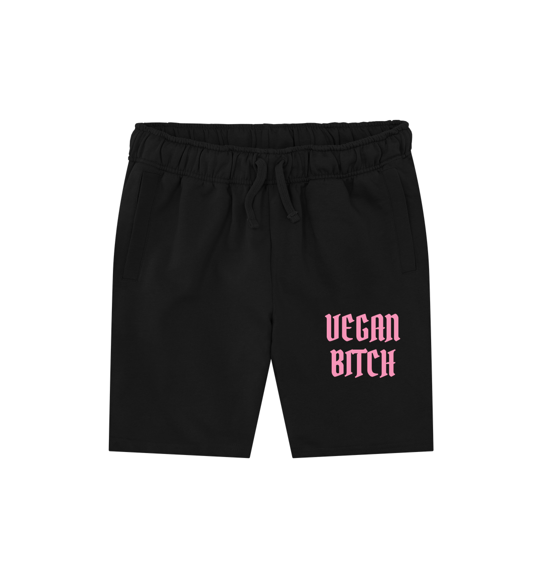 Black Printed Mens Shorts