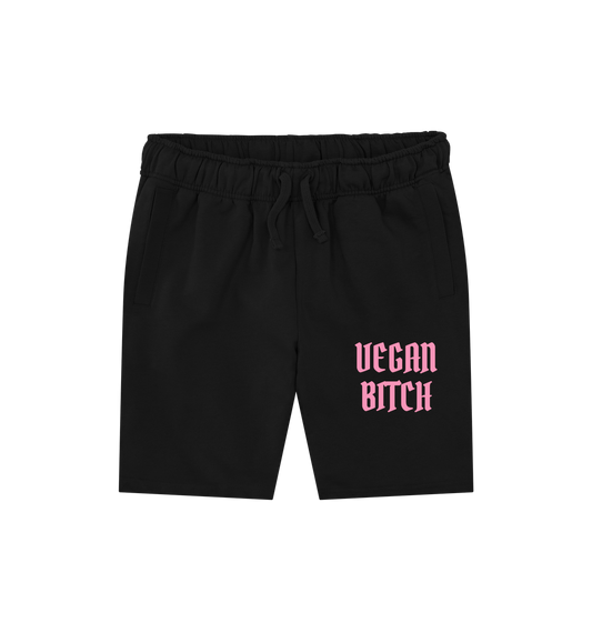 Black Printed Mens Shorts